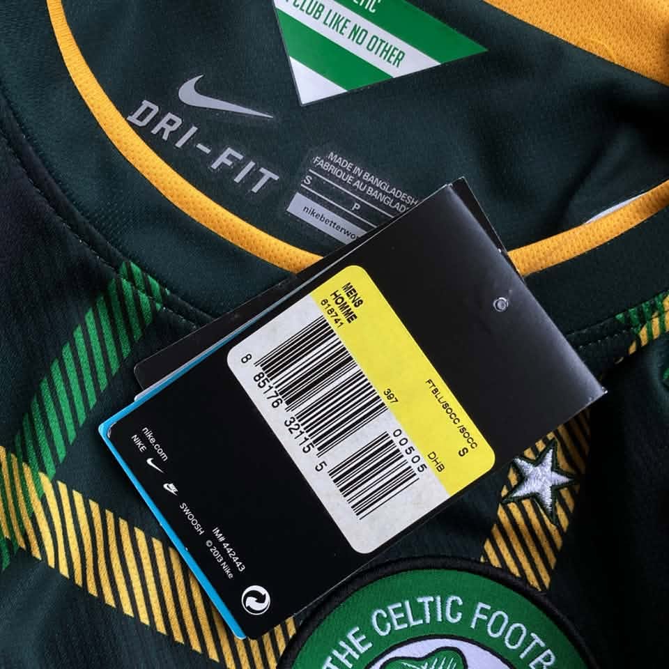 2014-15 Celtic FC Away Nike 618741-397 tag price