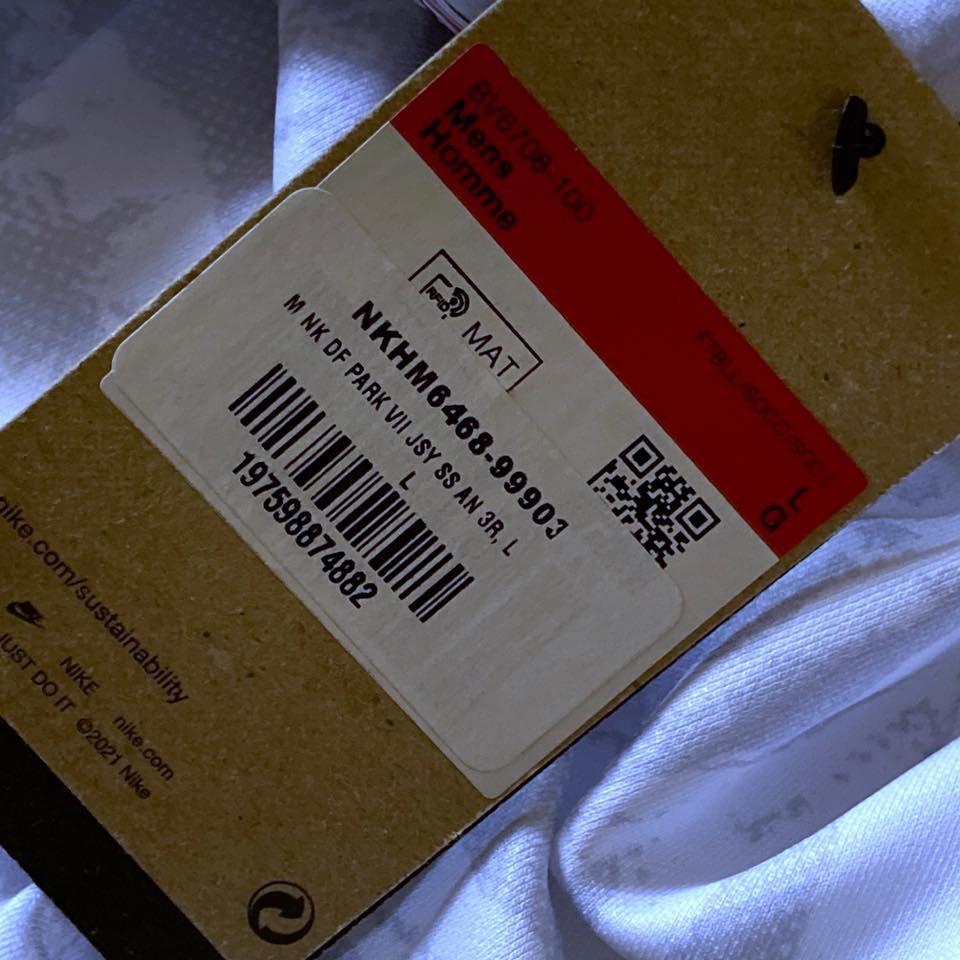 2023-24 Al-Nassr Third Nike BV6708-100 Tag